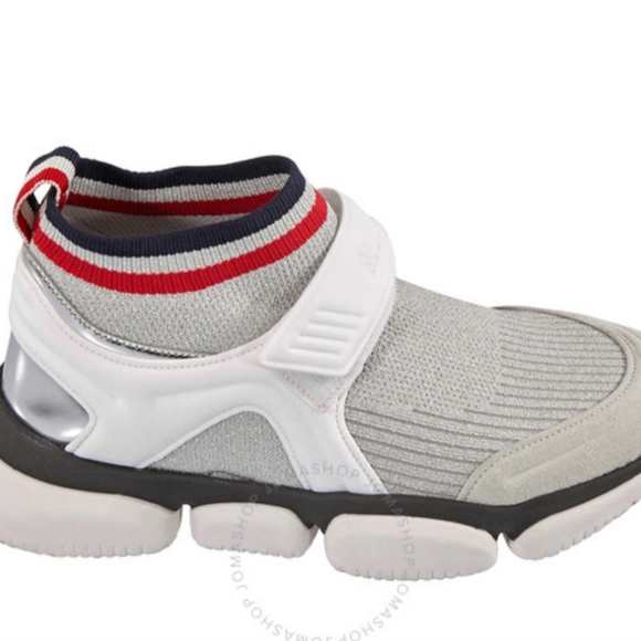 Moncler Strap-Fastening Sock Sneakers - Picture 3 of 5